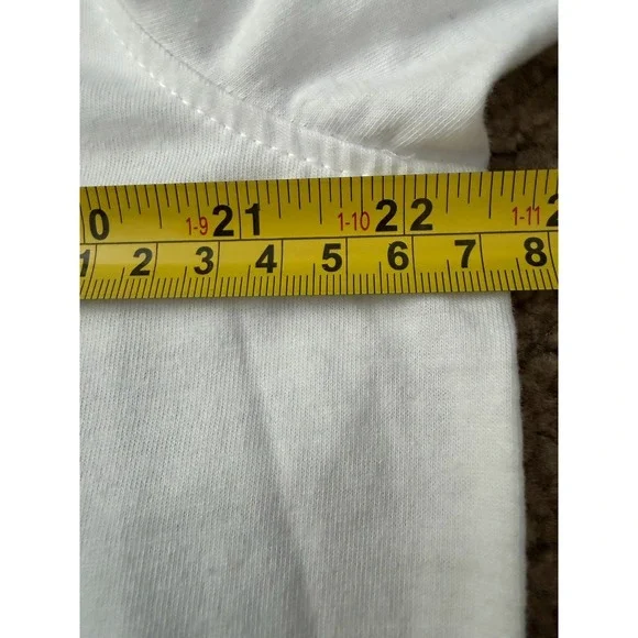 New NWT Oliver & Burke Short Sleeve Polo Shirt White Green Blue Striped XL JBHS - Picture 6 of 10